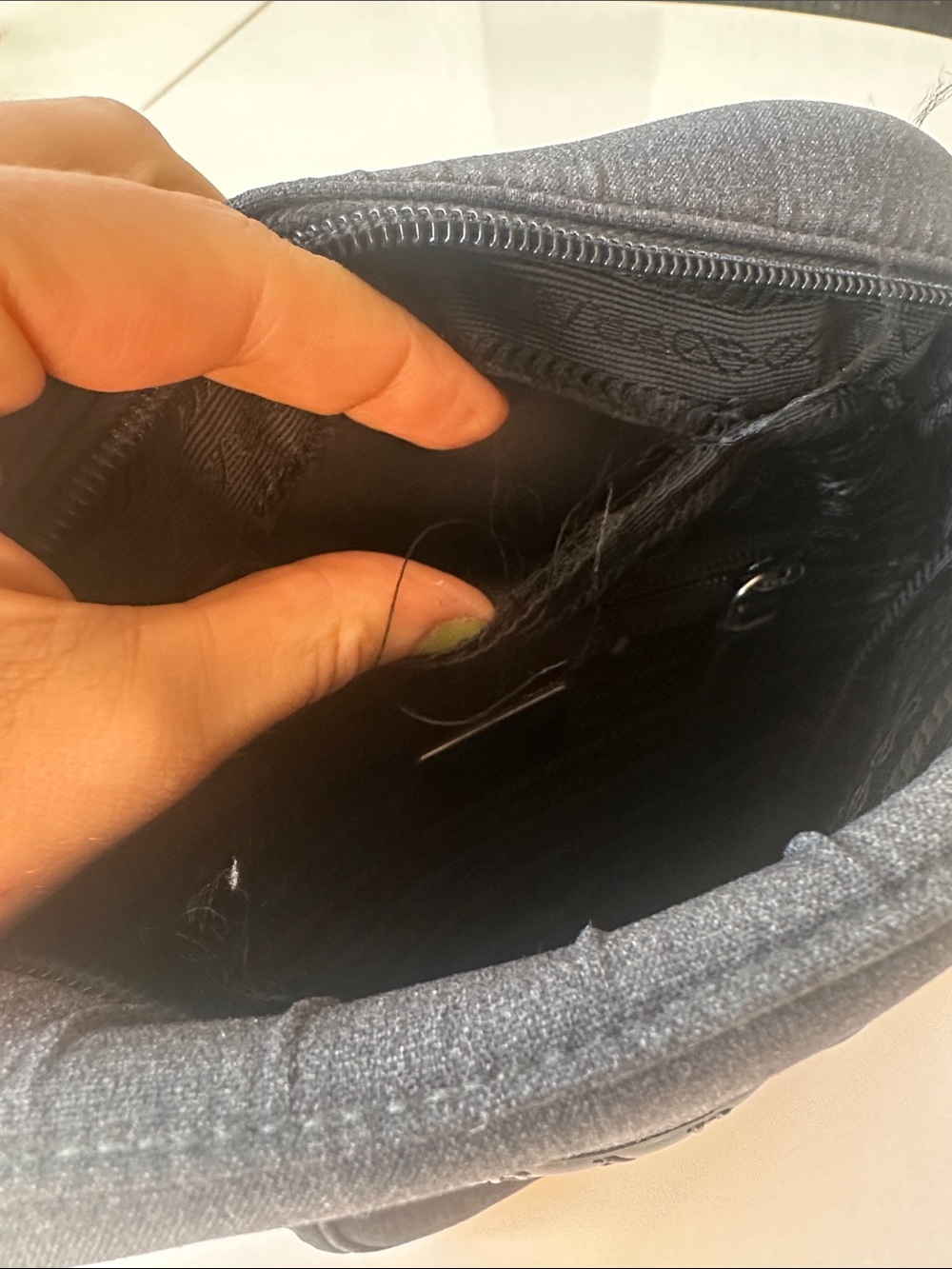 Prada Neoprene Crossbody Shoulder Bag - Picture 11 of 12